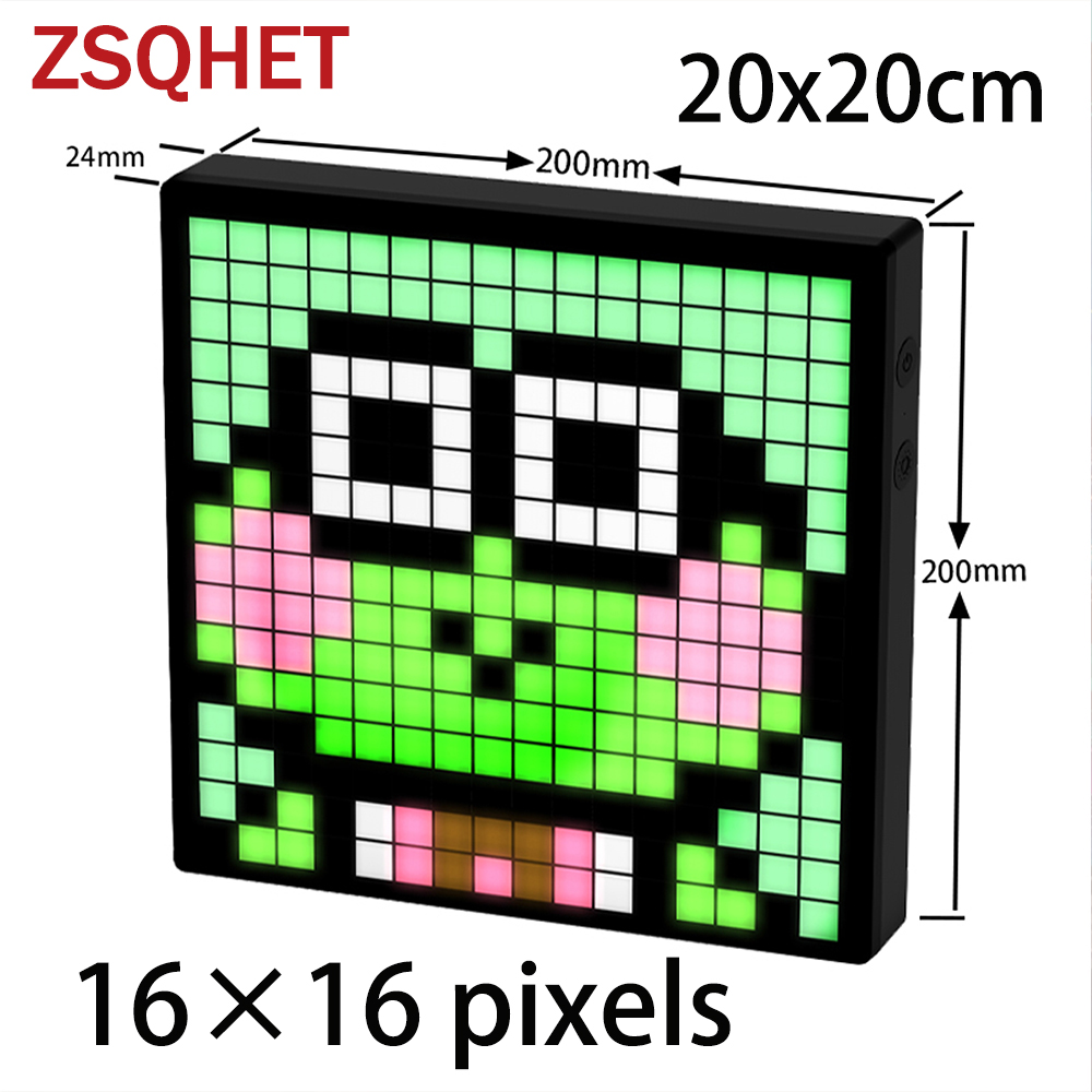 Pixel Art Led Panel - ZSQHET LED 픽셀 아트 디스플레이 스크린