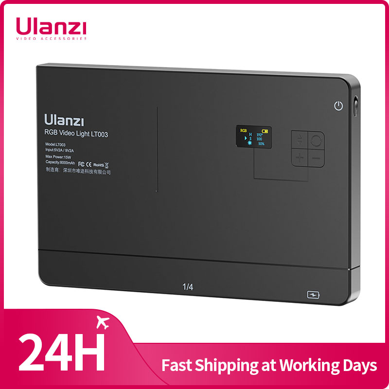 Pixel Art Led Panel - Ulanzi LT003 15W RGB 비디오 라이트