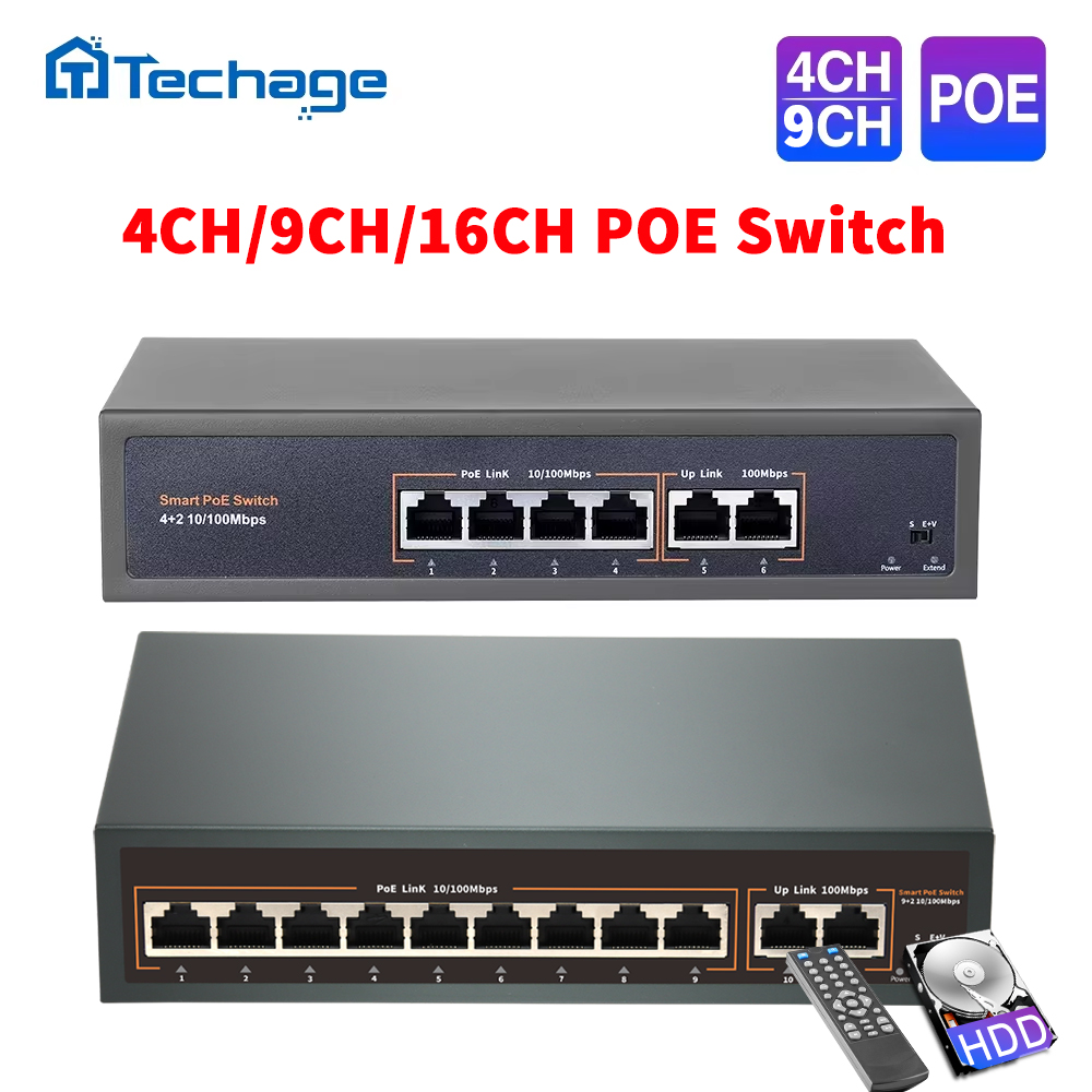 Photography Uk - Techage 52V 4CH 8CH 16CH 네트워크