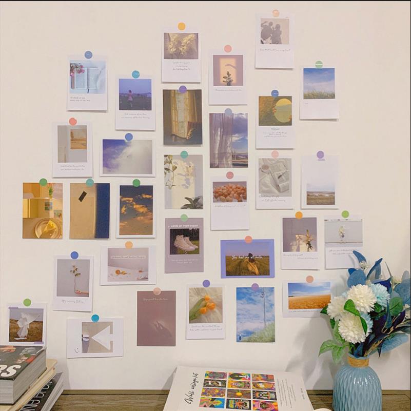 30Pcs 미적 INS 리빙 포스터 스티커 세트 DIY - Photography Studio 리뷰 및 가격