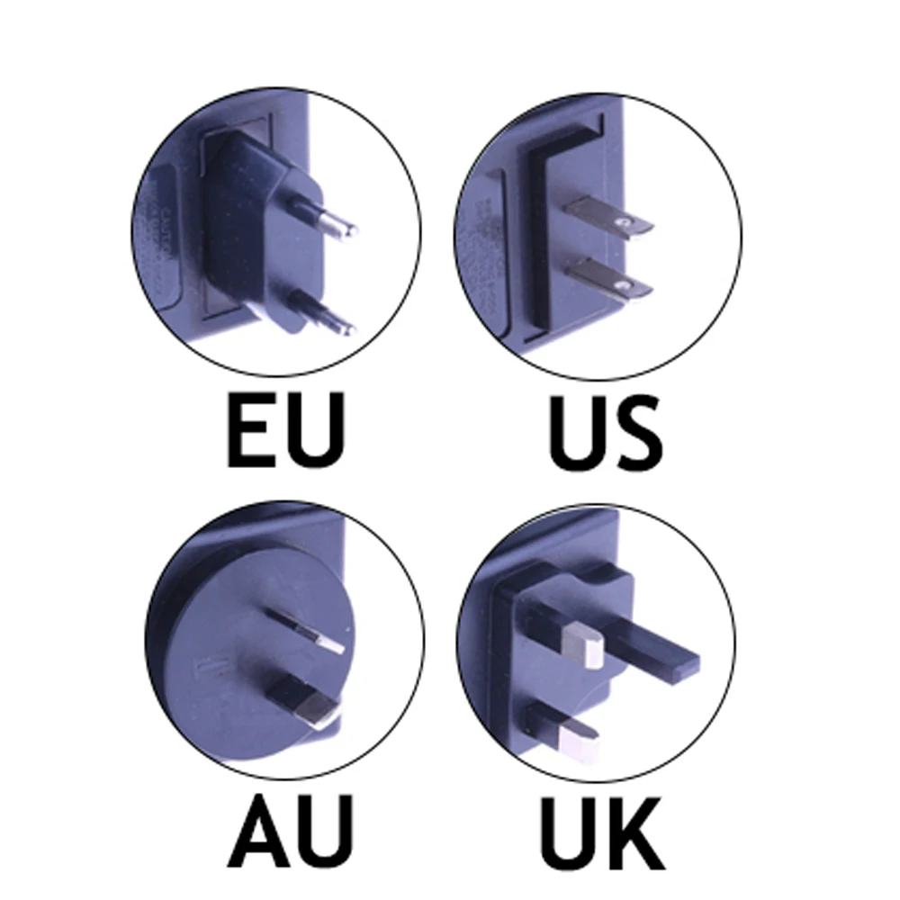 EU AU UK US 플러그 유형 12V 1A 5.5m - Photography Uk 리뷰 및 가격