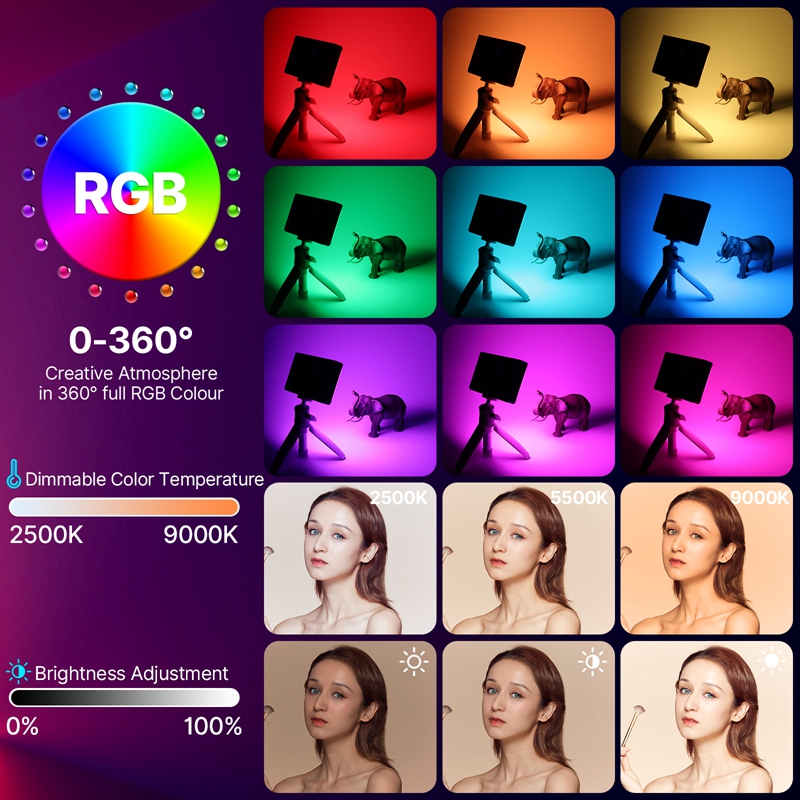 Ulanzi LT002 7 인치 포켓 LED 비디오 라 - Pixel Art Led Panel 리뷰 및 가격