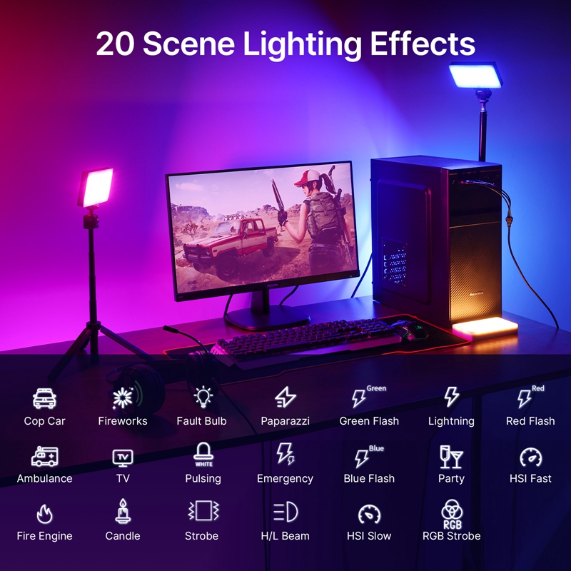 Ulanzi LT002 7 인치 포켓 LED 비디오 라 - Pixel Art Led Panel 리뷰 및 가격