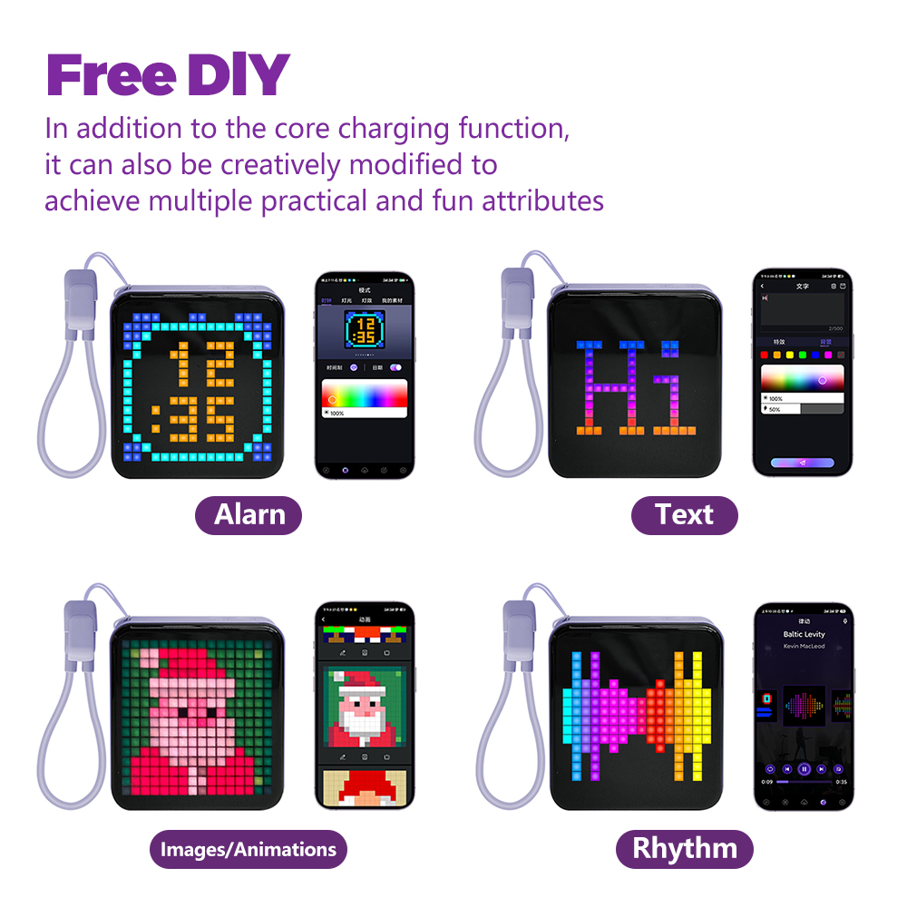 LED 픽셀 디스플레이 야간 조명 블루투스 APP 제어 - Pixel Art Led Panel 리뷰 및 가격
