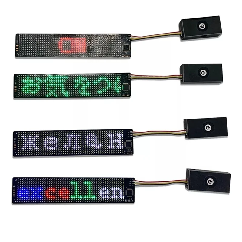 12*48 픽셀 유연한 LED 디스플레이 패널 APP  - Pixel Art Led Panel 리뷰 및 가격