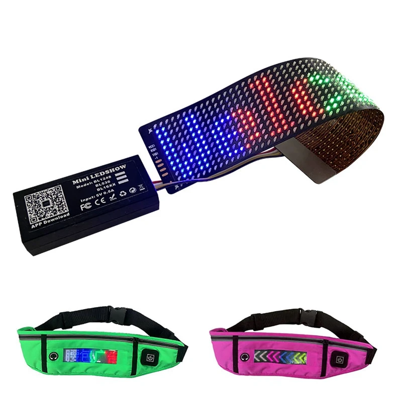12*48 픽셀 유연한 LED 디스플레이 패널 APP  - Pixel Art Led Panel 리뷰 및 가격