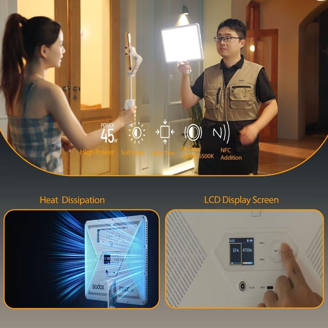 Godox P260C Pro LED 비디오 라이트 패널 - Pixel Art Led Panel 리뷰 및 가격