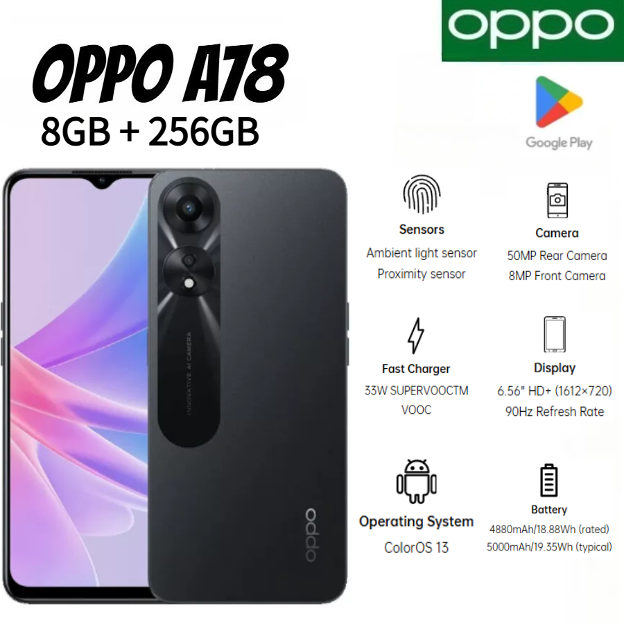 2026 최신 OPPO A78 글로벌 에디션 스마트폰  - Photography Sim 리뷰 및 가격