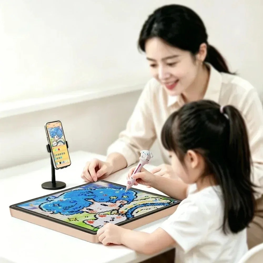 앱 제어 LED 픽셀 라이트 패널 퓨즈 비드 페그보드  - Pixel Art Led Panel 리뷰 및 가격